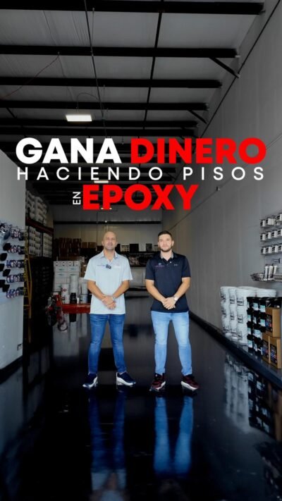Gana Dinero haciendo pisos epoxy